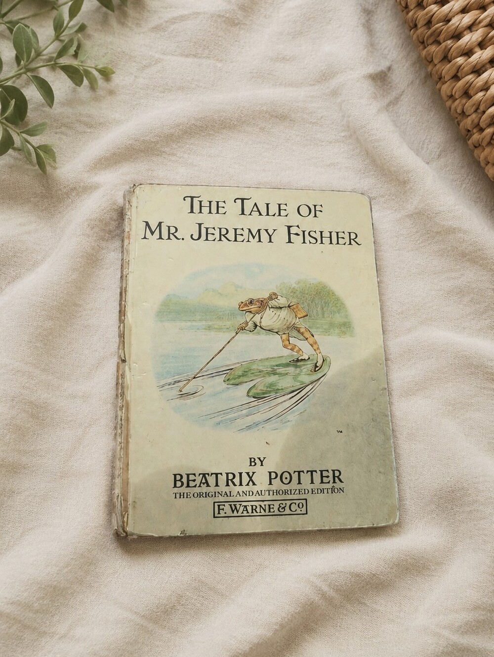 The Tales Of Mr Jeremy Fisher By Beatrix Potter